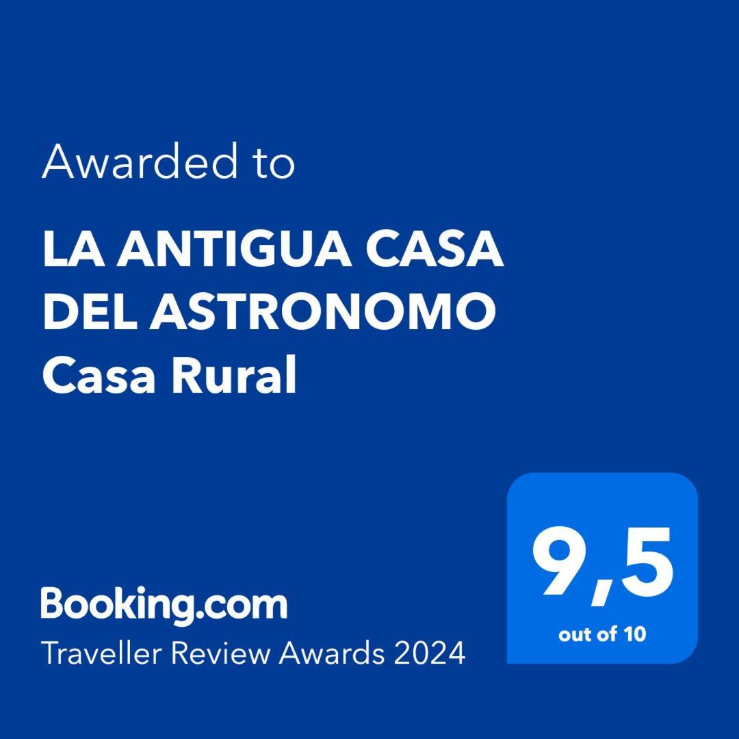 La Antigua Casa Del Astronomo Casa Rural Ricote Zewnętrze zdjęcie